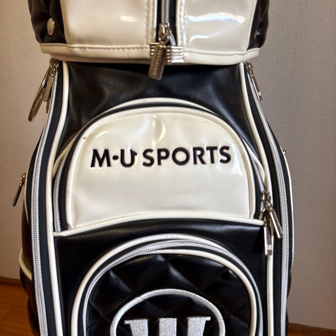 MU SPORTS エムユースポーツ キャディバッグ キャスターフード付き