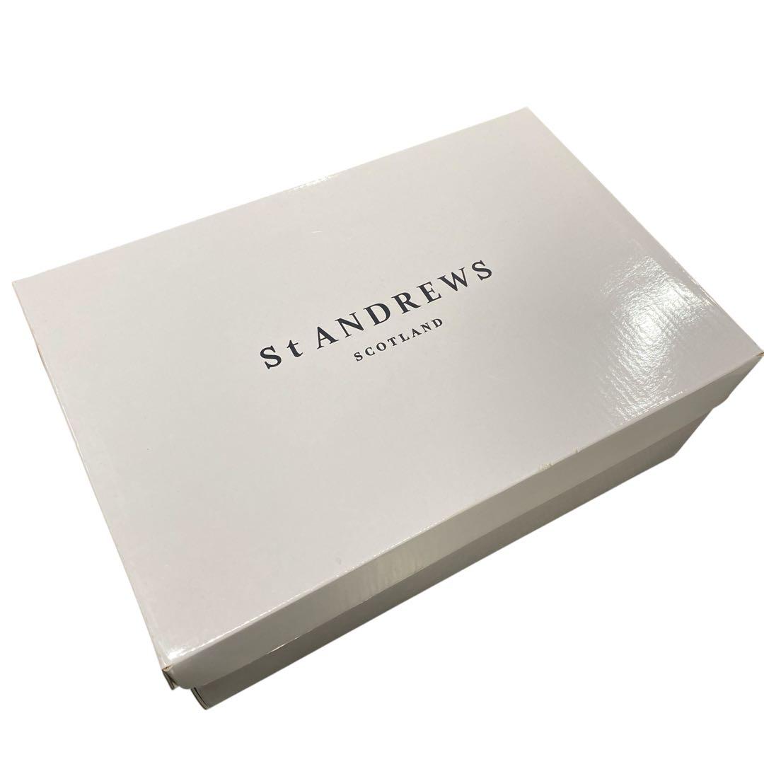 【未使用】定価3.7万円 St ANDREWSエンボススパイクレスシューズ