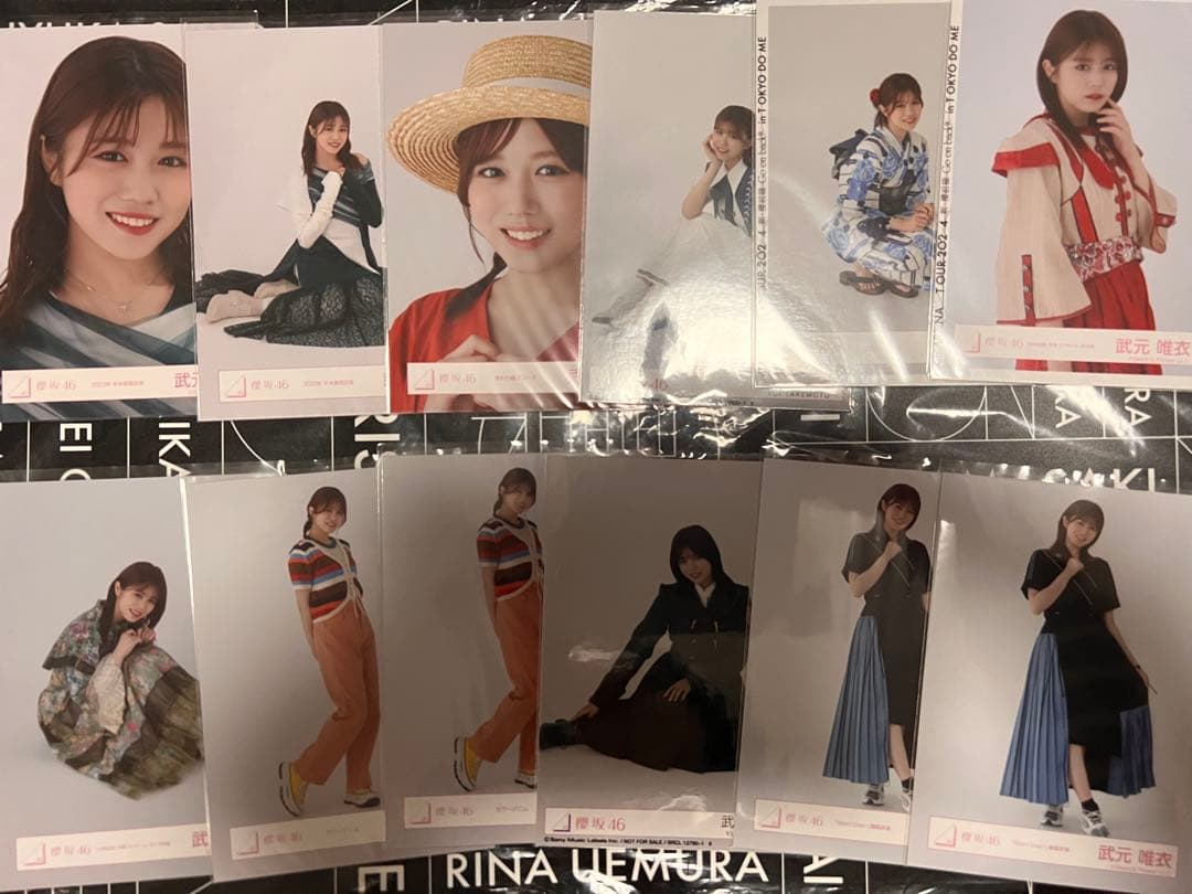 櫻坂46 武元唯衣　生写真　178枚　コンプ9種
