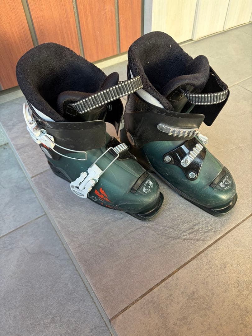 Salomon サロモン　スキー 100 ブーツ　20㌢　ストック　８０㌢