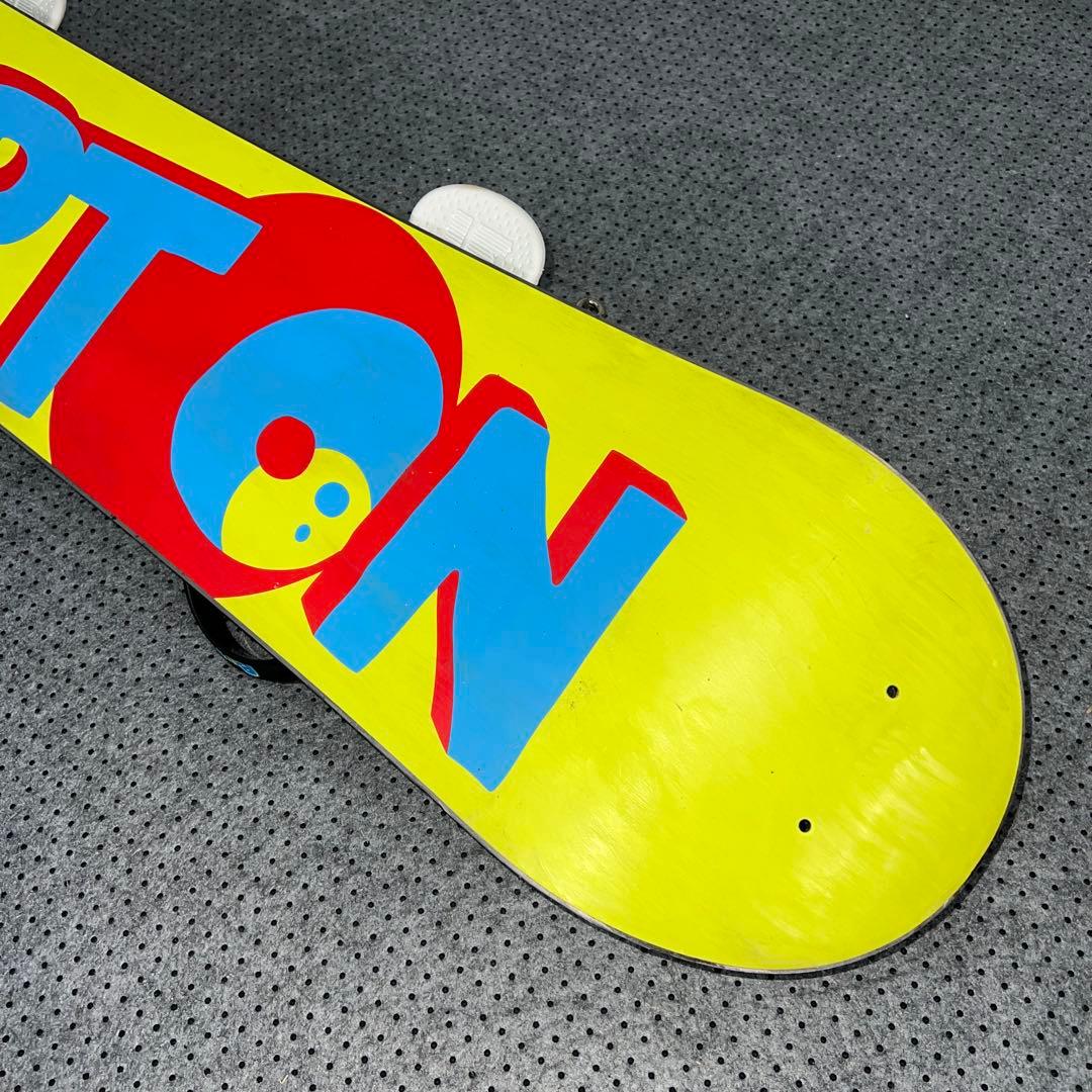 5回使用 キッズスノーボード BURTON 110cm×バイン×ダイヤルブーツ