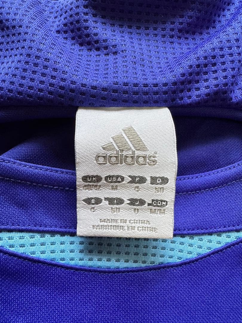 日本代表 adidas 2006年ドイツW杯　ユニフォーム　中田英寿（背番号7）