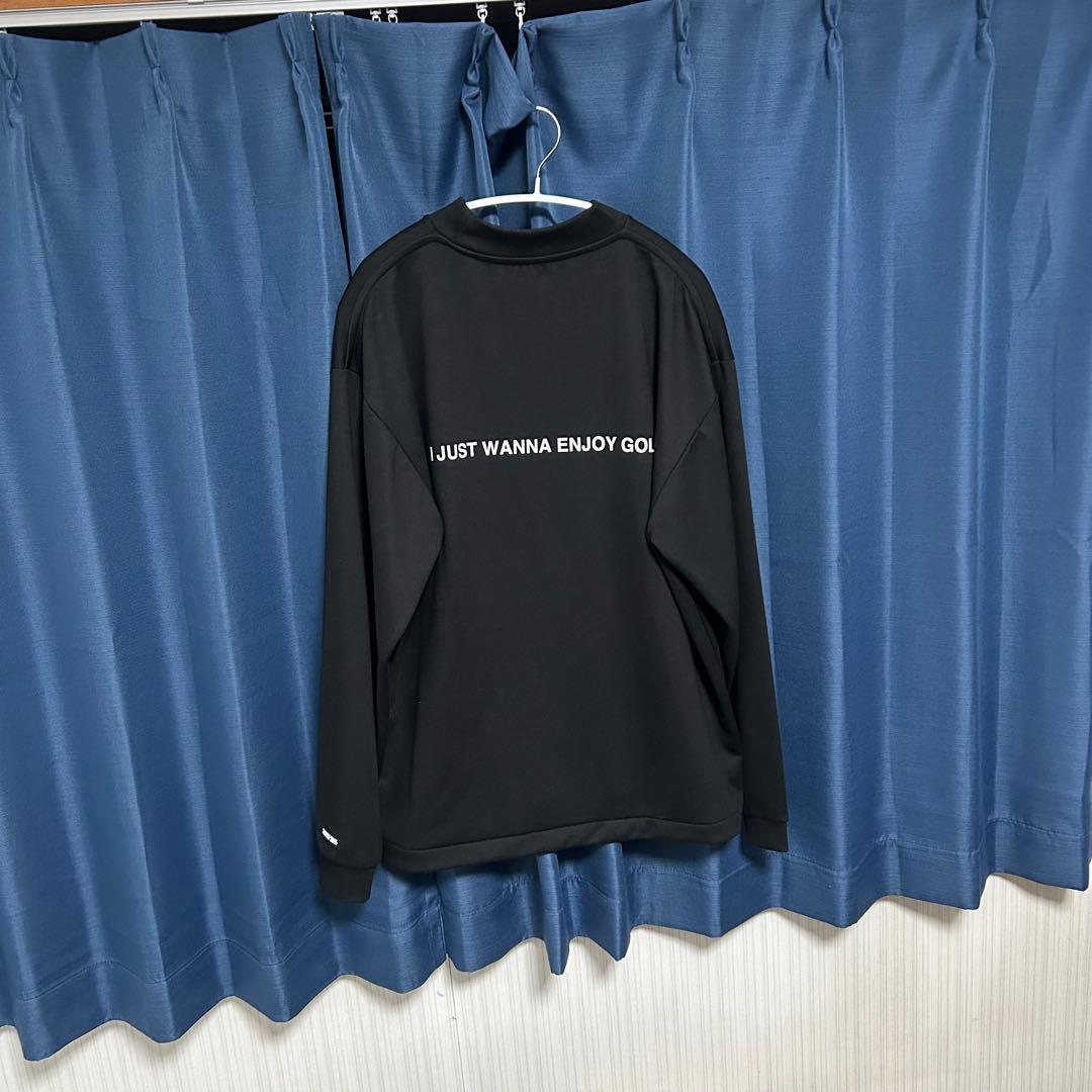 美品 BANDEL バンデル ゴルフ スウェット モックネック 長袖シャツ XL