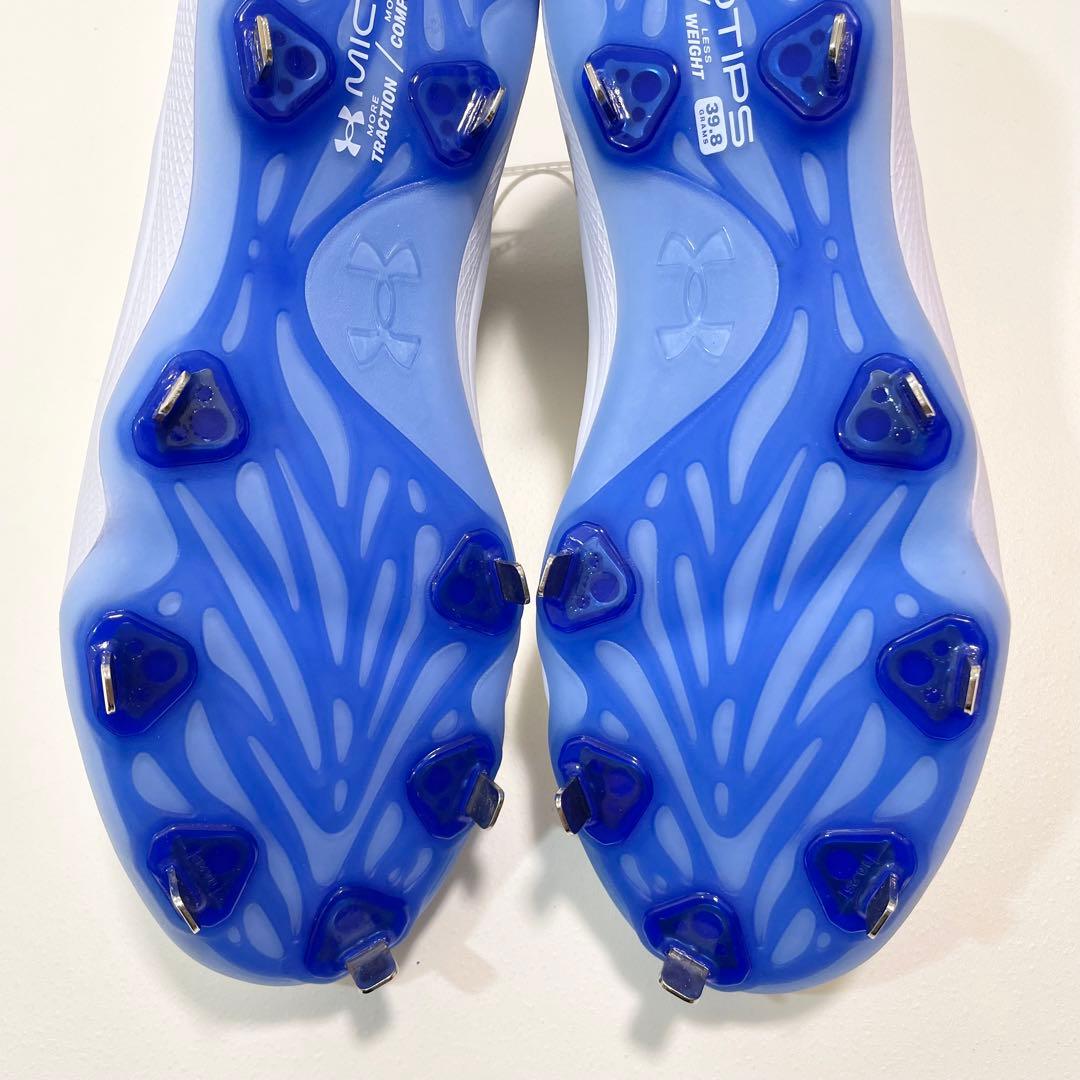 アンダーアーマー 野球 スパイク 27cm メンズ Glyde 2 MT 青