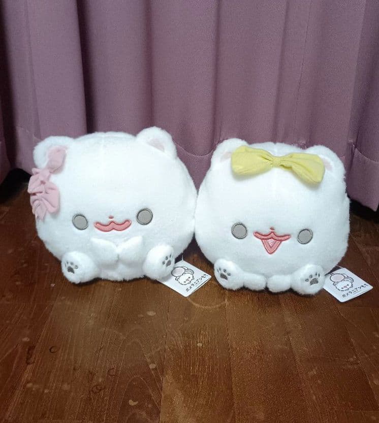 ポメラニアンもち　おめかしリボンぬいぐるみ BIG　全4種セット