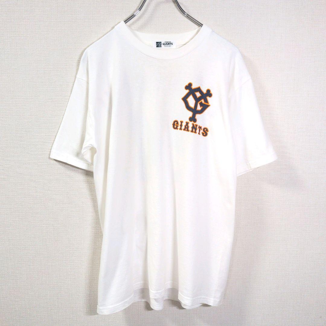 YOMIURI GIANTS Tシャツ 高橋由伸選手 ホワイト ロゴ　24