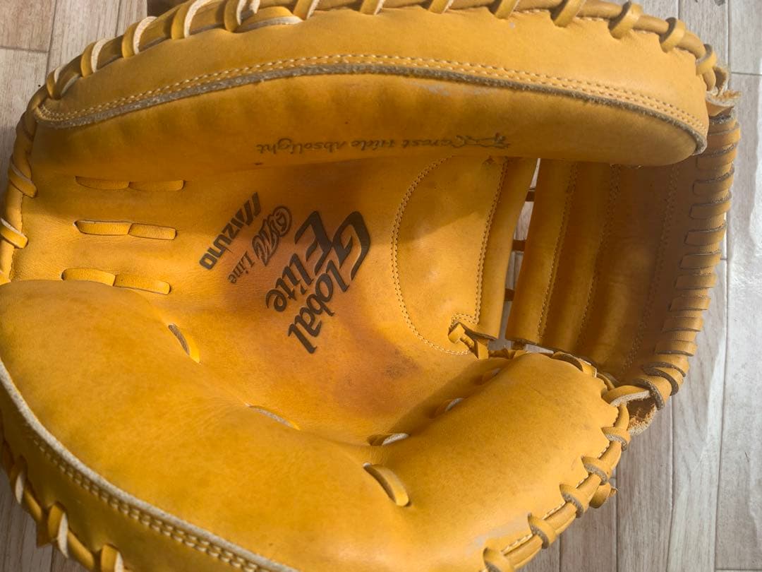 Mizuno Global Elite キャッチャーミット硬式　収納袋付き