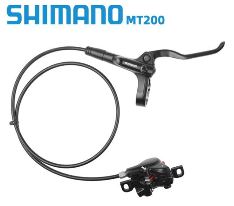 シマノMT200油圧ディスクブレーキ 　ローター２枚付き