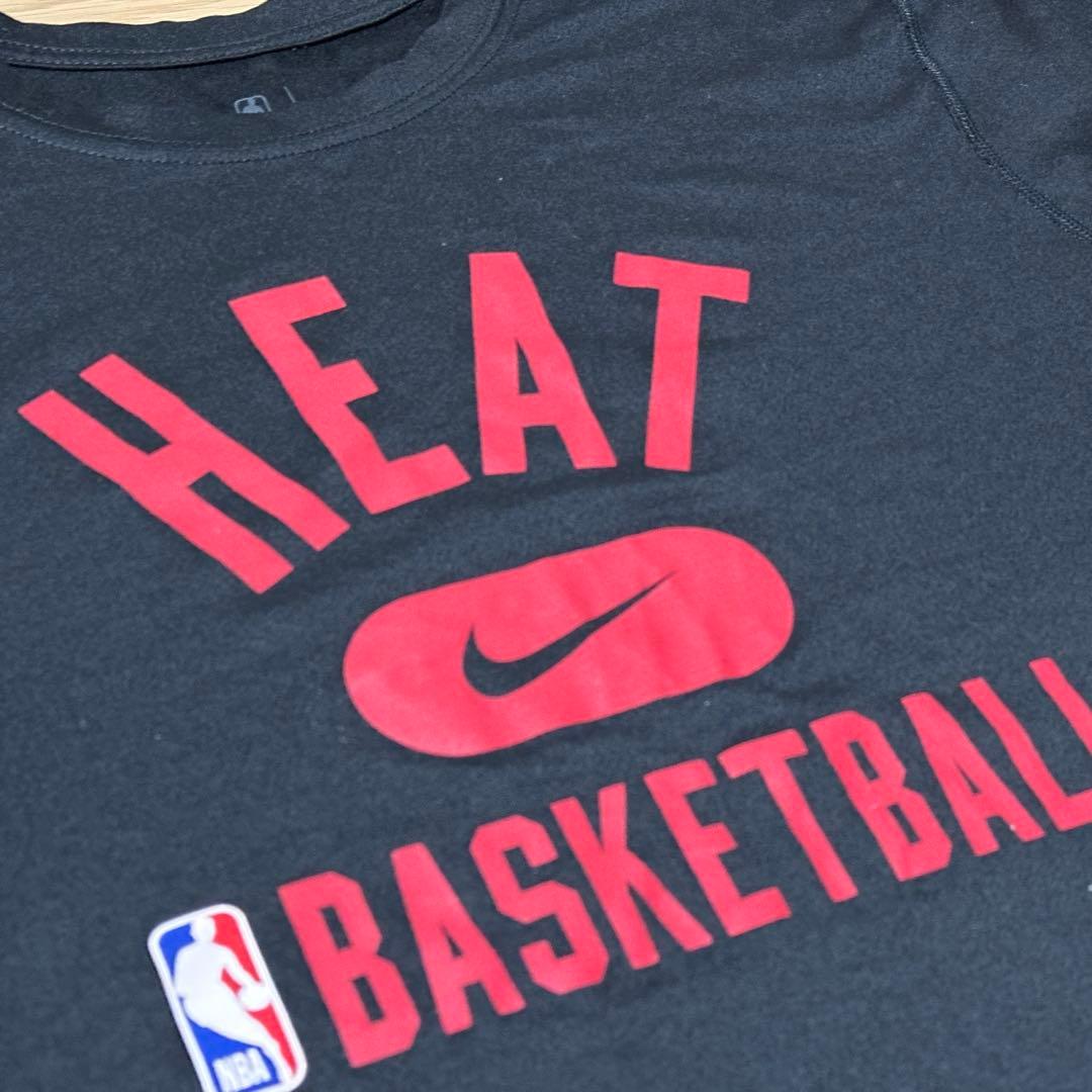 マイアミヒートNIKE NBA選手支給品UsedプラクティスTシャツMサイズ