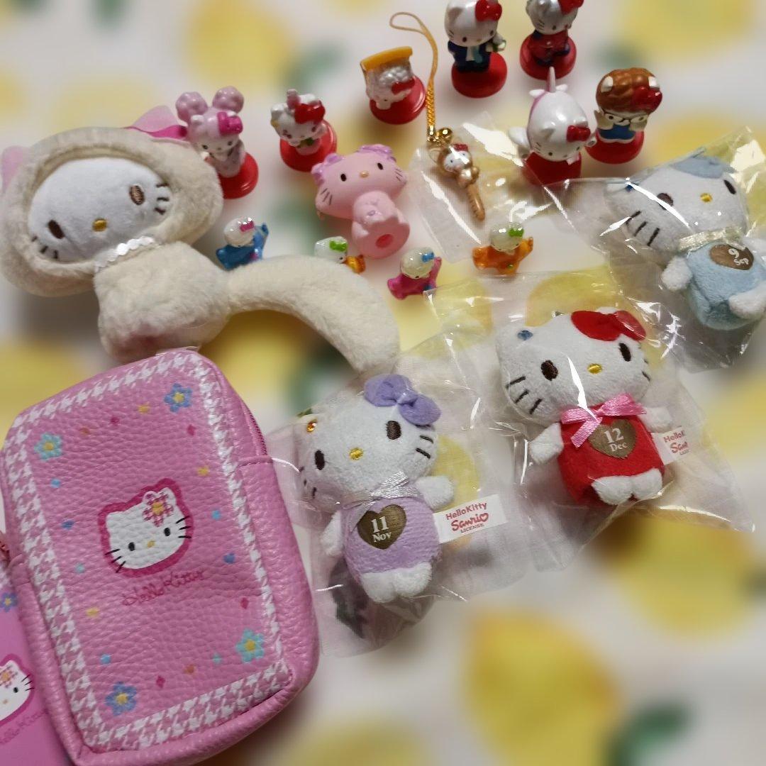 チャーミーキティフィギュア　着ぐるみチャーミーキティマスコット　キティまとめ売り