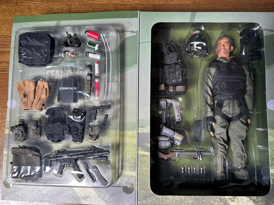 ホットトイズSEAL VBSS COMMANDERとTEAM LEADER　２体