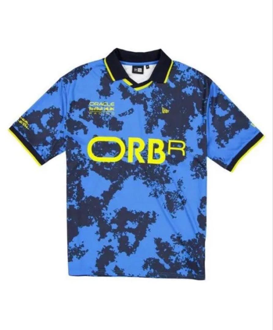 ニューエラ レッドブル　Red Bull Racing Soccer シャツ青