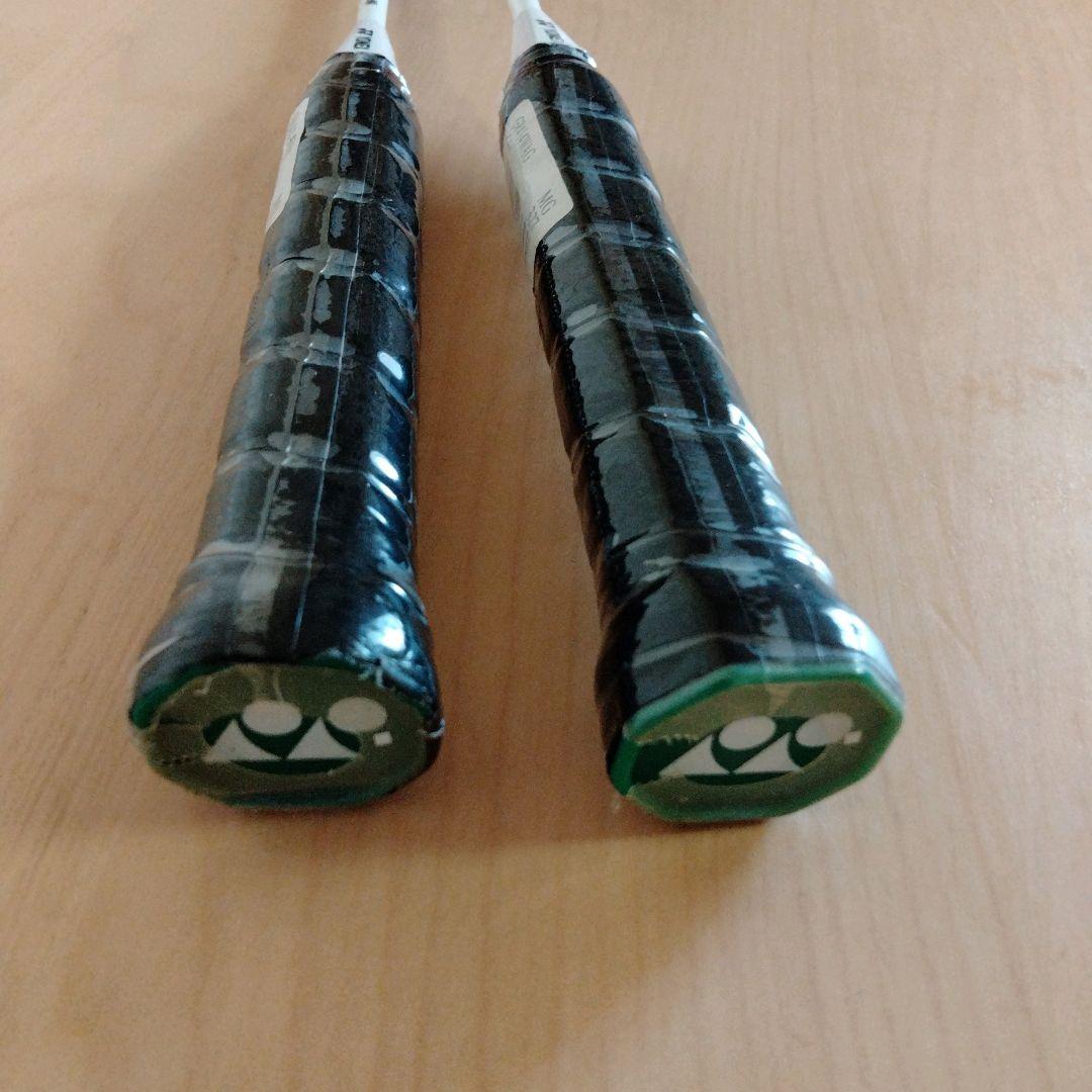 YONEX GR-414 バドミントン ラケット 2本セット　ケース付き
