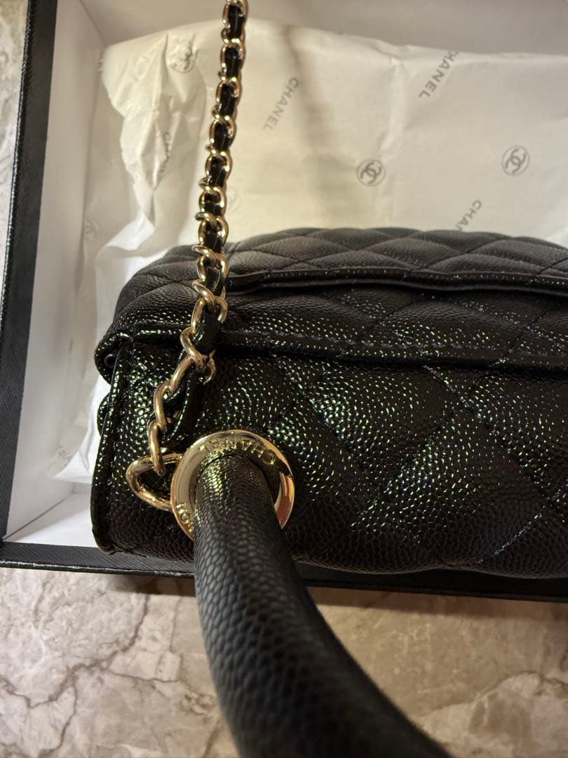 JASMINE　CHANEL ノベルティ ミニ　ブラック ゴールド