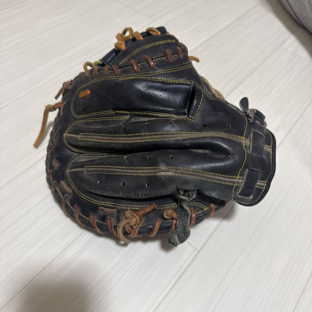 黒 レザー 硬式グローブ ssk