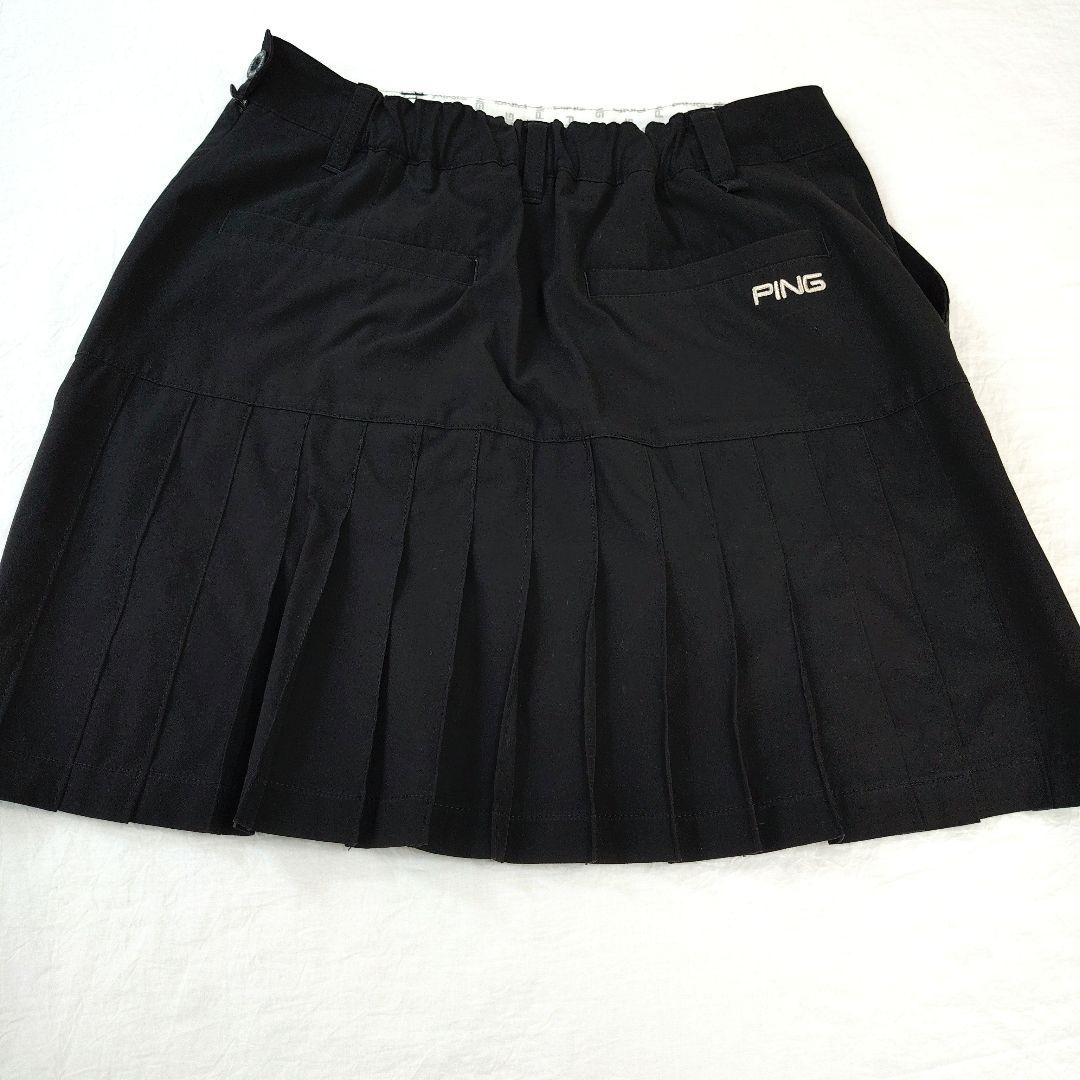 PING レディースゴルフウェア L ゆったり セット売り 黒 モノトーンコーデ