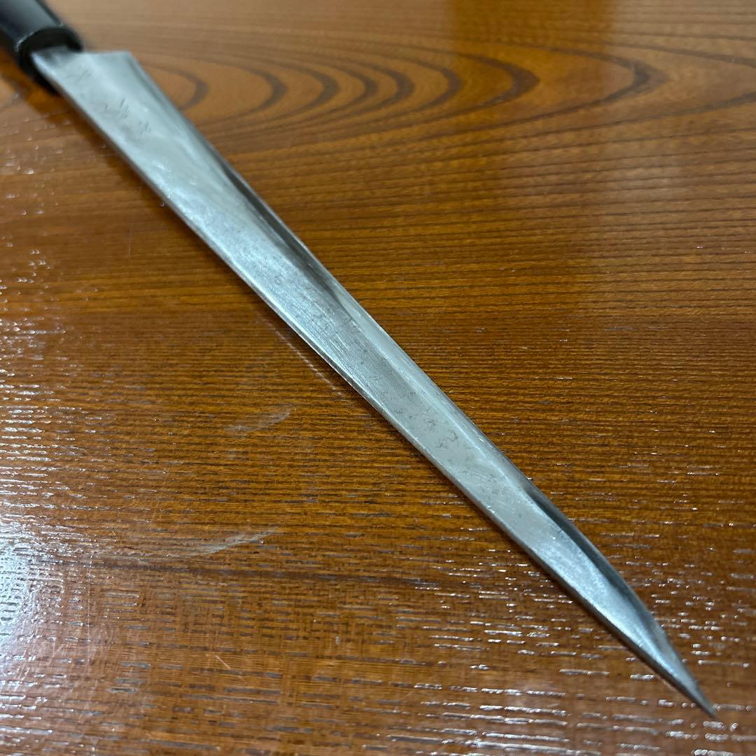刺身包丁 行秀作 別打 サイズ 全長39,5cm刃26cm厚約4mm★送料無料