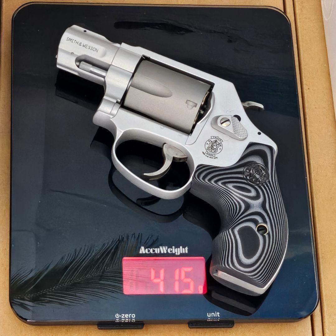 稀少☆ タナカ 純正ガスリボルバー S&W M360SC G10グリップ