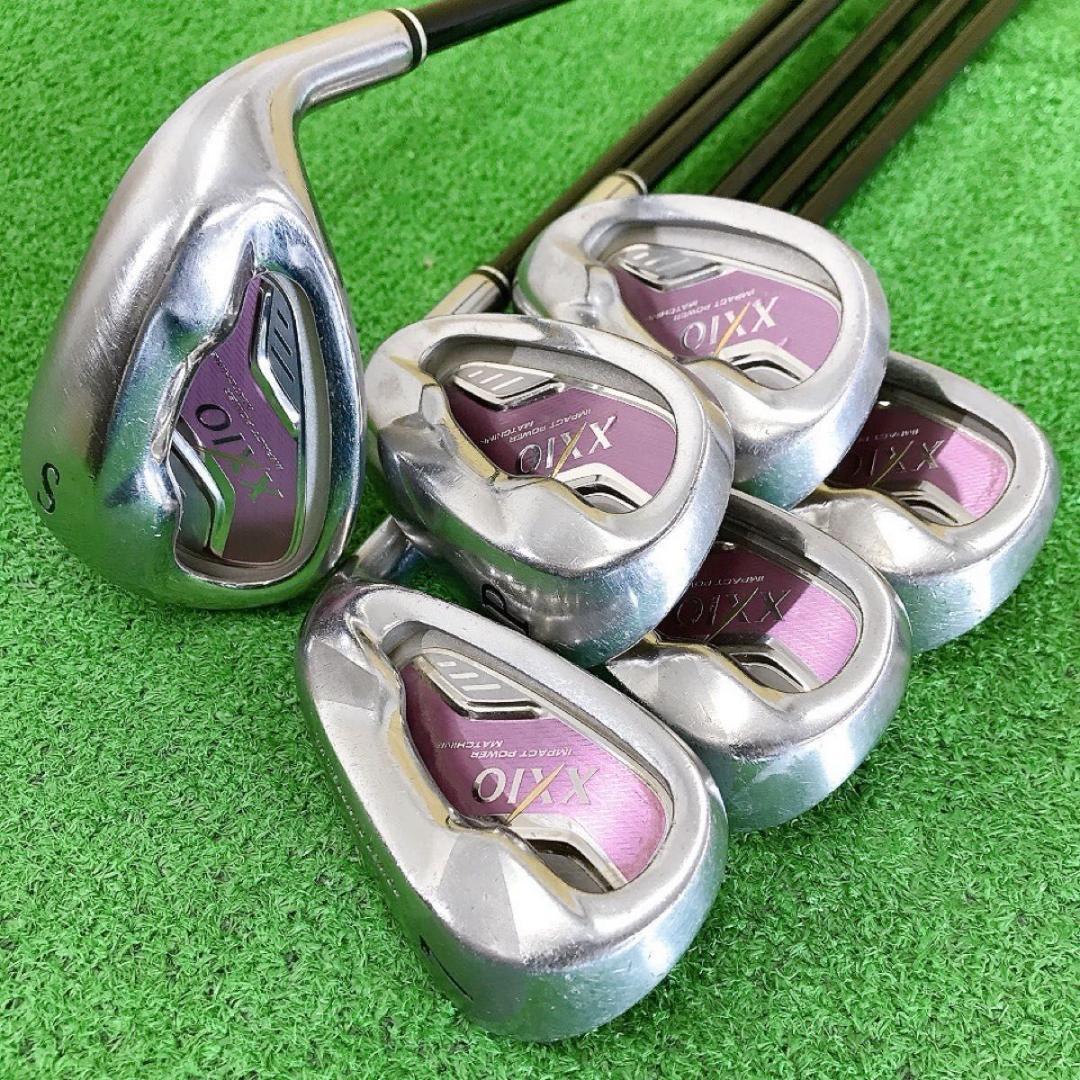 ツ56★ゼクシオ6本レディースアイアンセット MP600L ピンク XXIO6