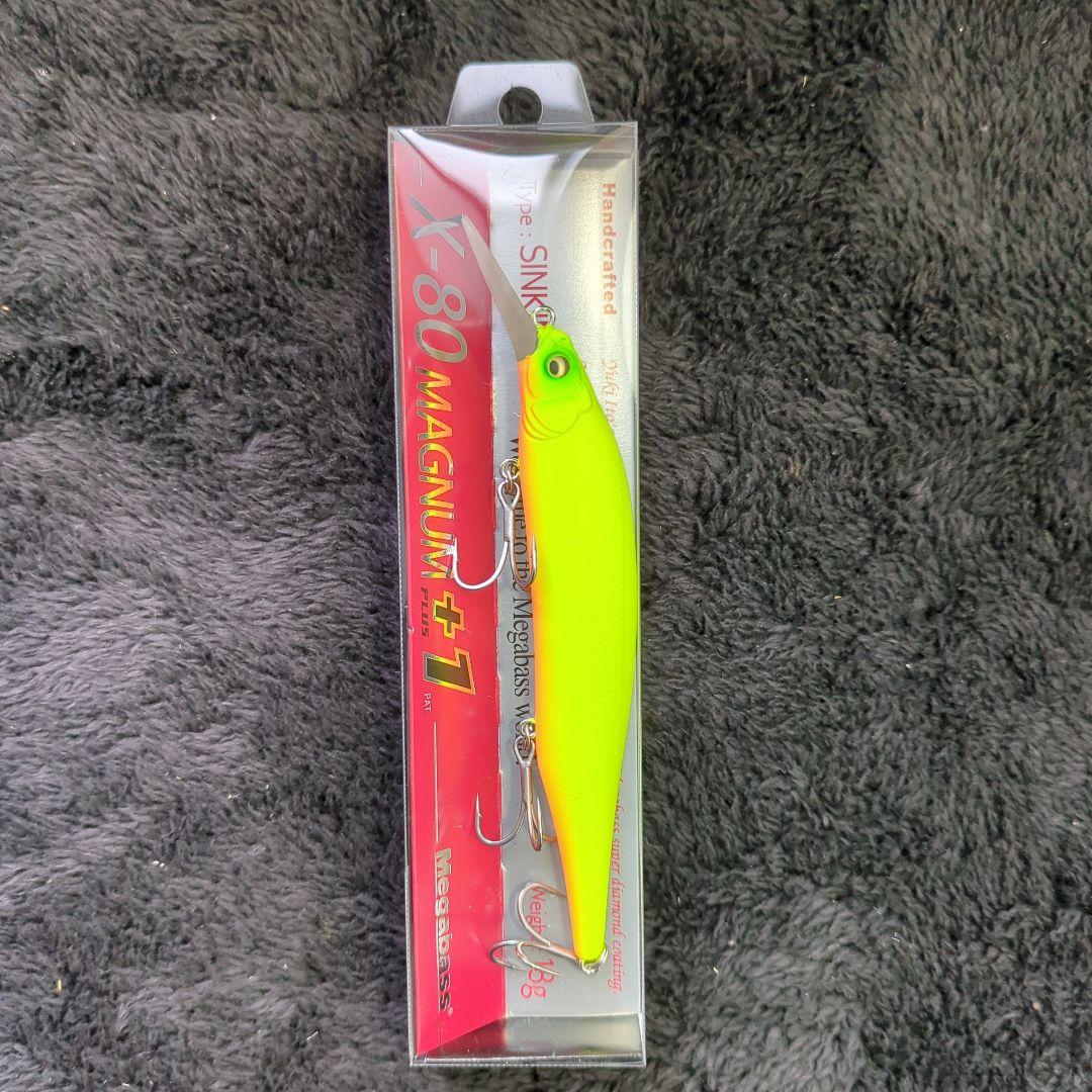 ADP)メガバス X-80マグナム+1 ドチャートOB 2ケ