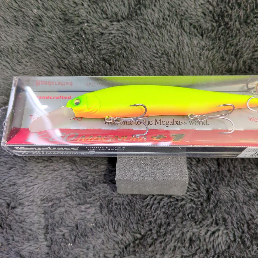 ADP)メガバス X-80マグナム+1 ドチャートOB 2ケ