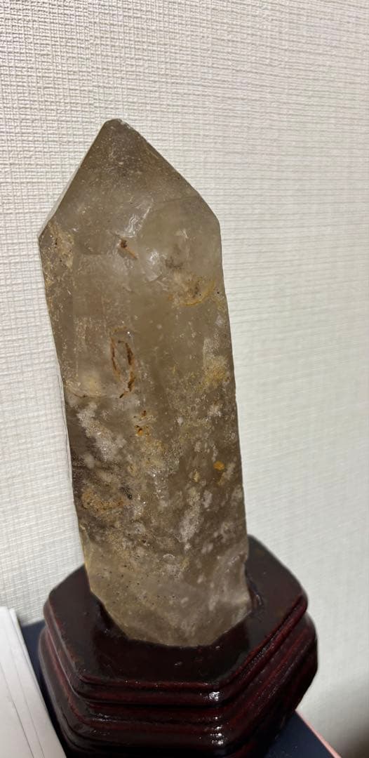 1.1Kg ライトニング水晶 原石
