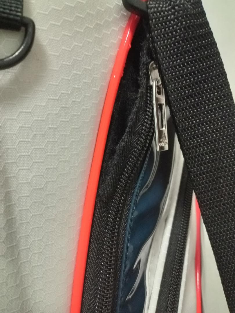 ★adidas★アディダス★スタンド式キャディバッグ★8.5インチ★赤/白/青★