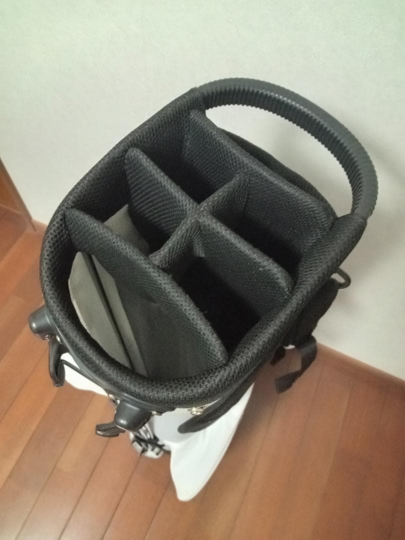 ★adidas★アディダス★スタンド式キャディバッグ★8.5インチ★赤/白/青★