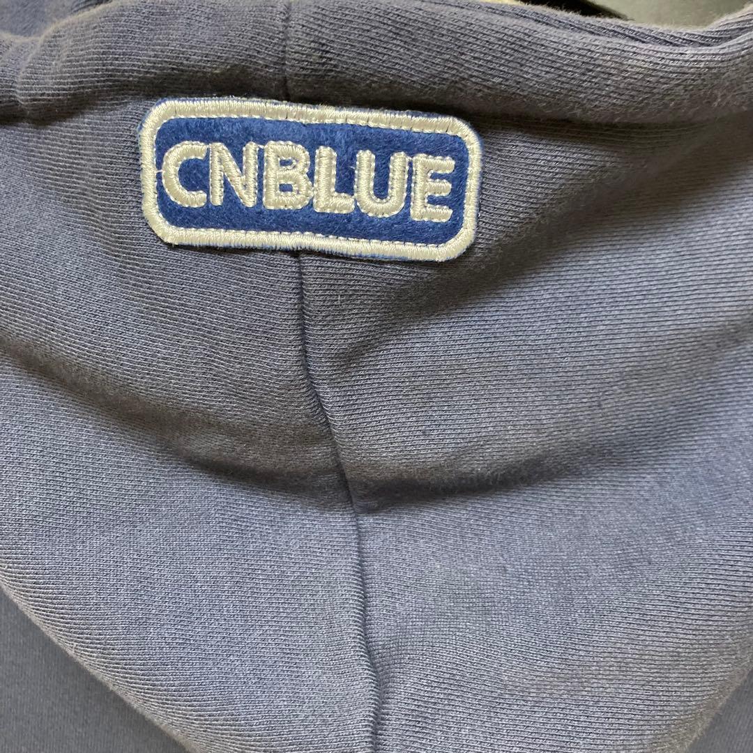 CNBLUE パーカー ブルー ネイビー Mサイズ フーディー シーエヌブルー