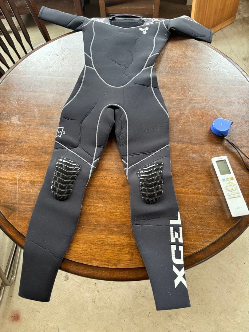 xcel エクセルD3 シーガルウェットスーツ ブラック