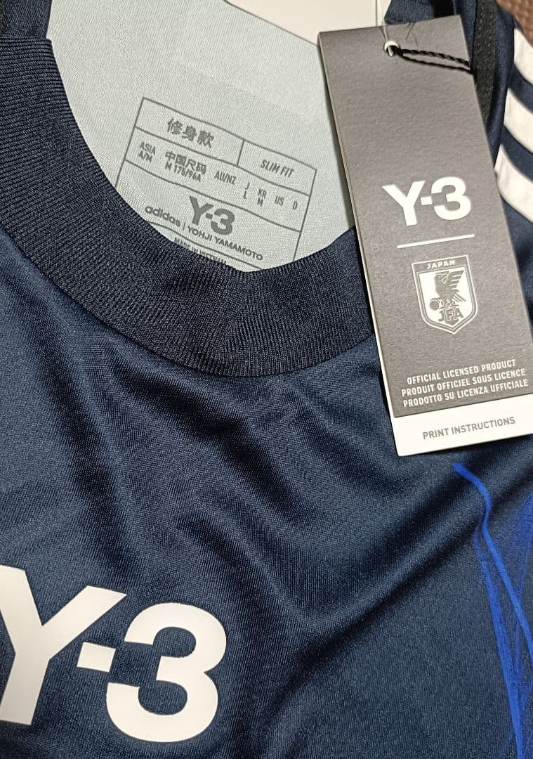 新品未使用☆ANU-001 正規品 Y-3 日本代表ユニフォーム サイズL