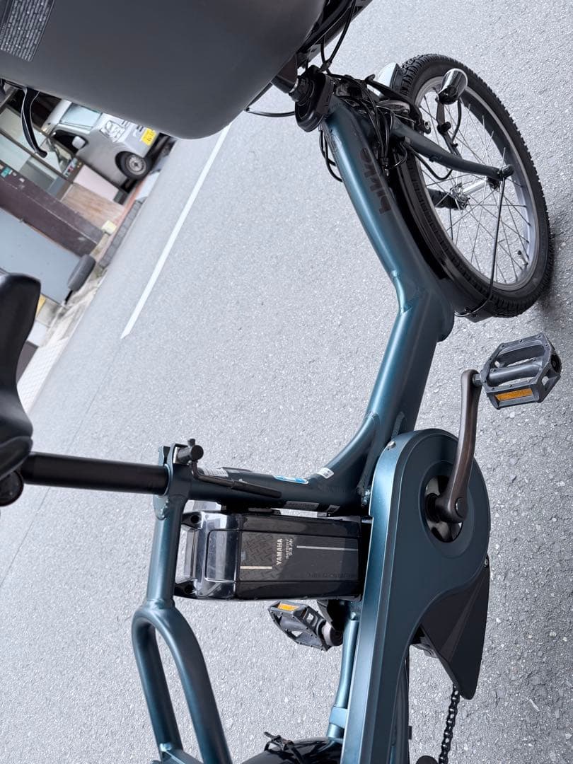 電動アシスト自転車 チャイルドシート付き ダークブルー