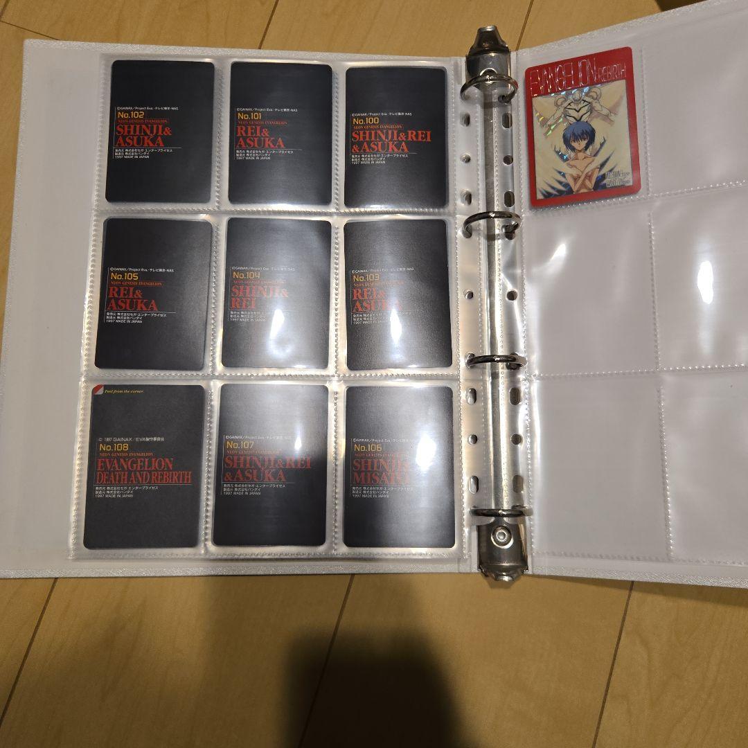 初版エヴァンゲリオンカードダス 01〜108コンプ