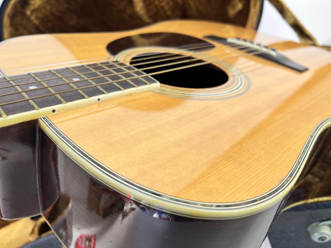 Morris モーリス⭐️W-30アコースティック　付属品とハードケース付き