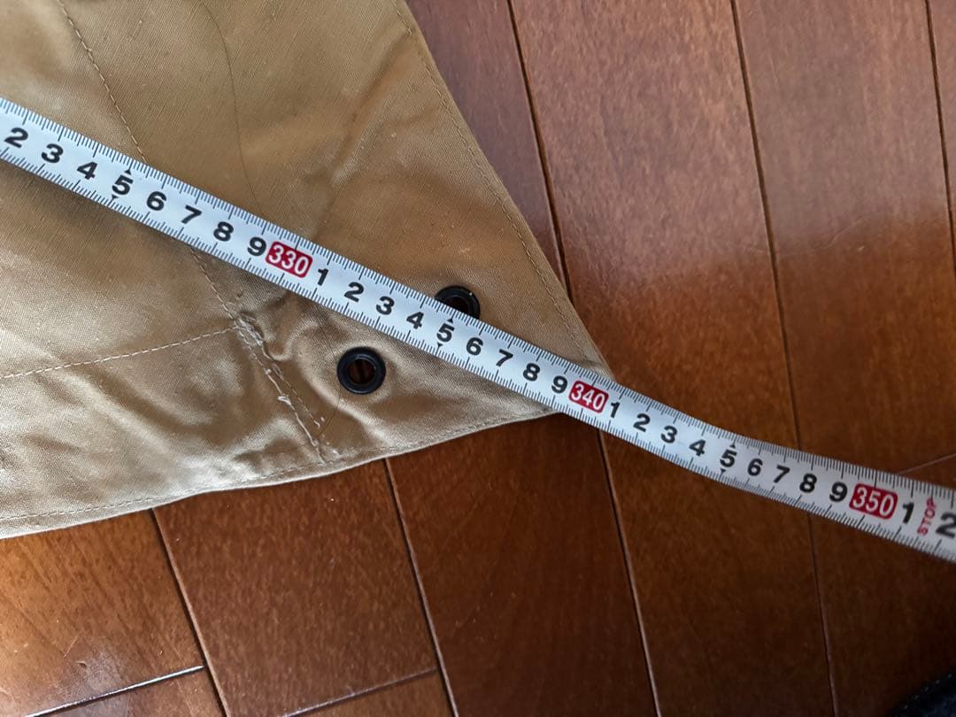 フランス軍　パップテント　デザートカラー　未使用