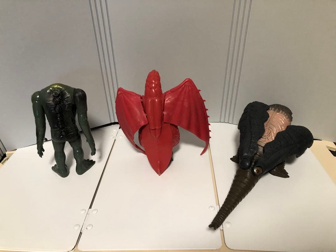 ウルトラマンパワード　パワードジャミラ　パワードドラコ　パワードケムラー　ソフビ