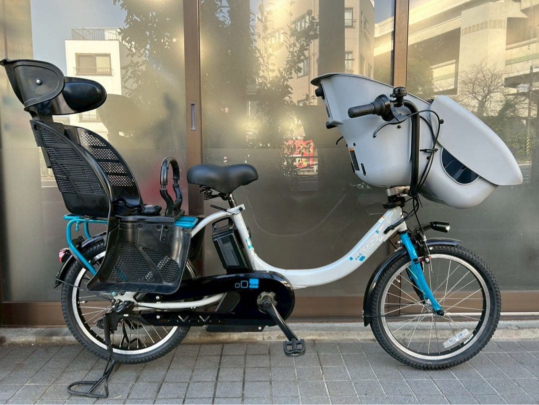 中古電動自転車 ヤマハpaskissミニsp20インチ極上バッテリー横浜3730