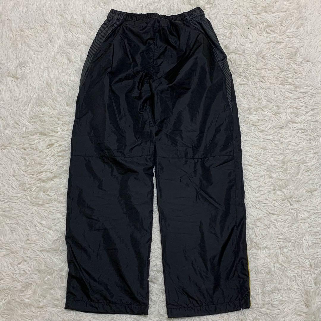 美品✨ナイキ ジャージ セットアップ ナイロンジャケット パンツ 黒金 Y2K