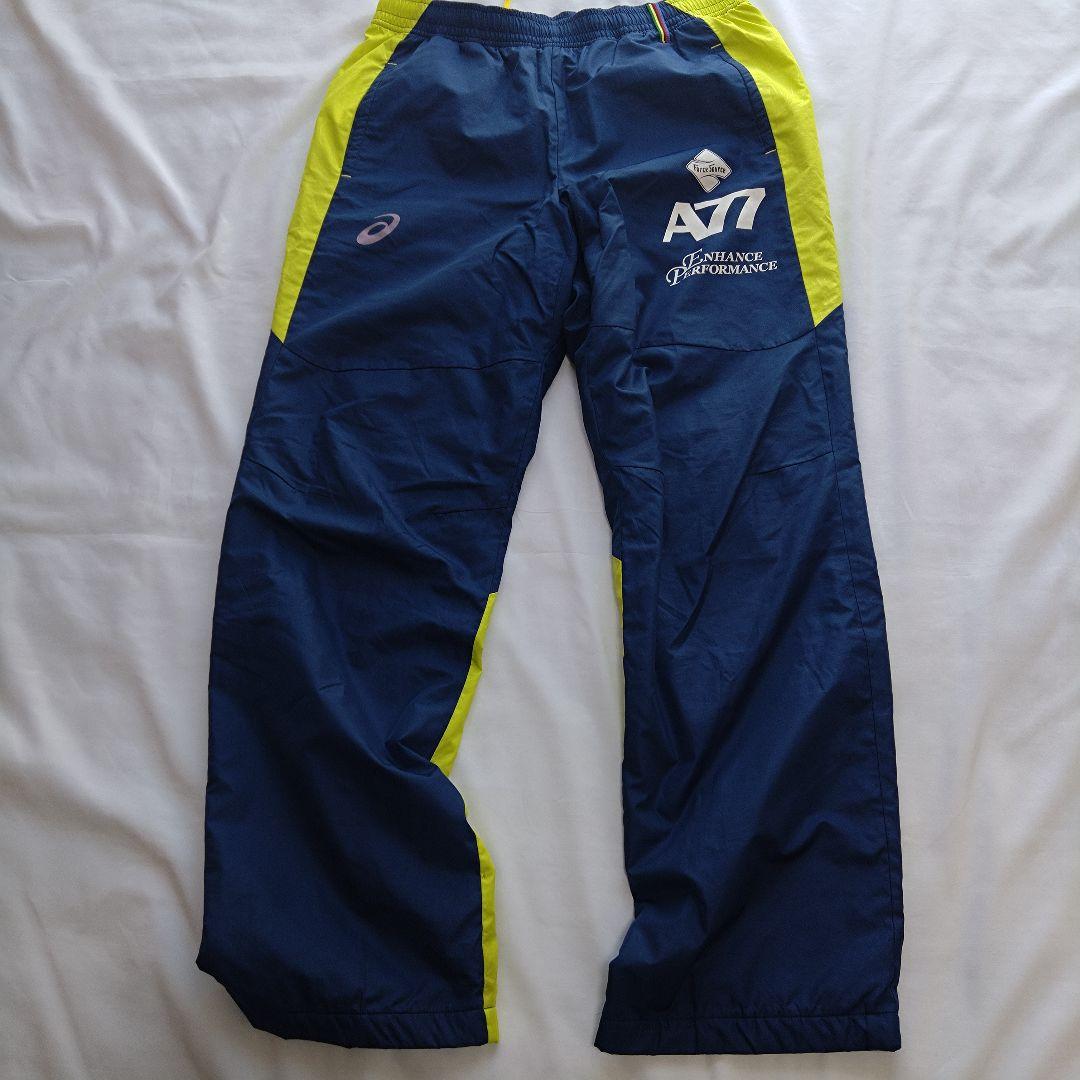 アシックス　A77 XL ジャケットとパンツセット　ウィンドブレーカー