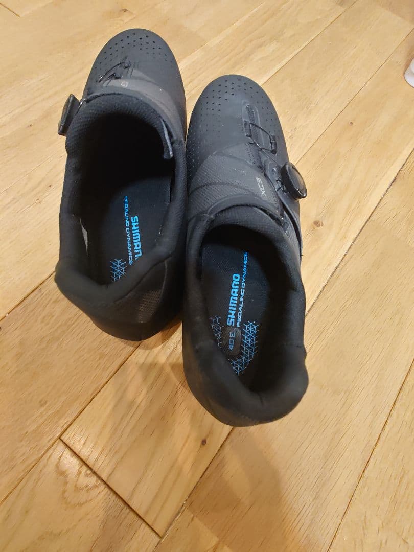 【美品】SHIMANO XC3 シューズ BOA ブラック　25.2ｃｍ