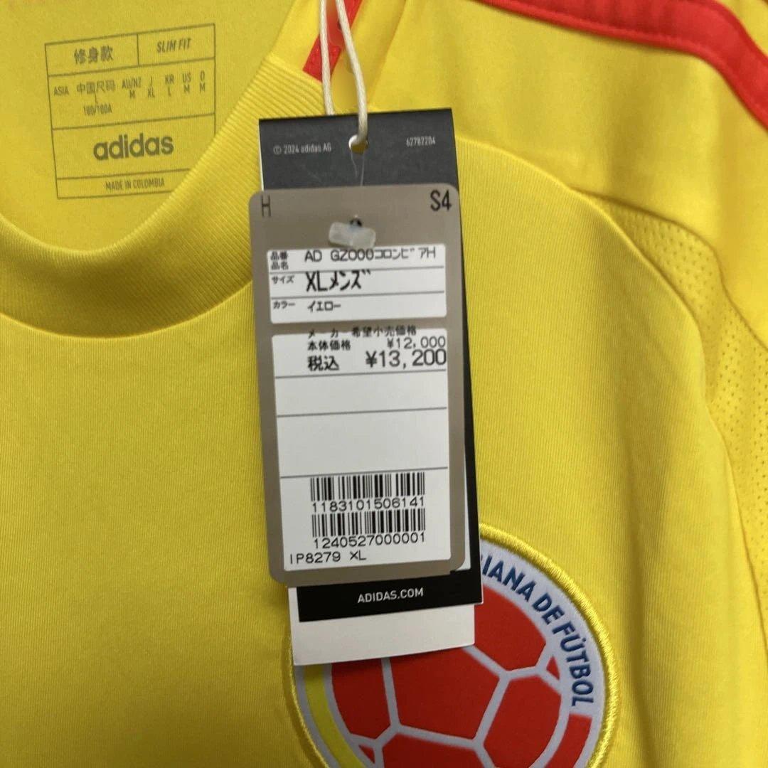 新品タグ付き　adidas コロンビア代表 サッカーユニフォーム　X L