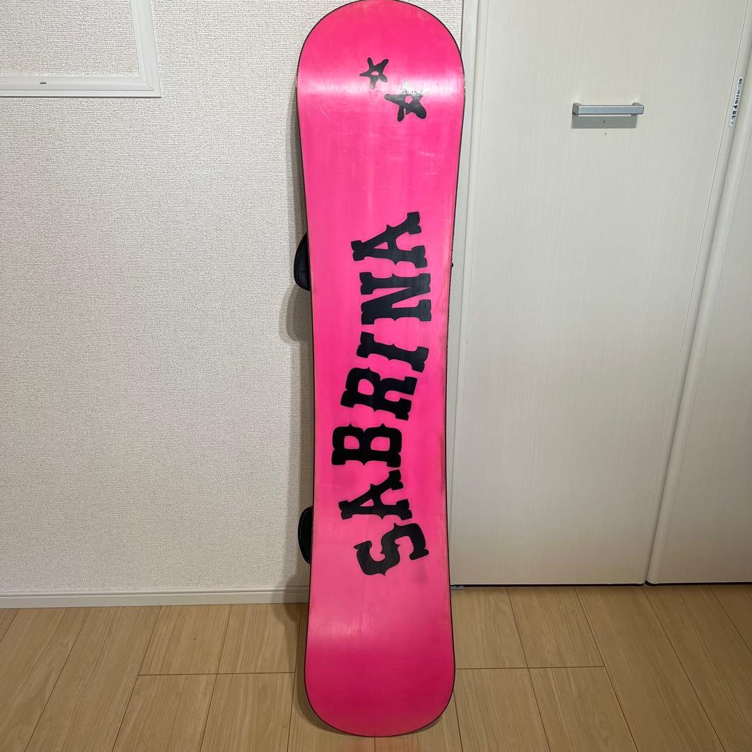 SABRINA SALOMON スノーボード 124cm ビンディングセット