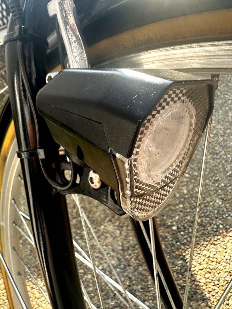 電動アシスト自転車26イン(色　黒) 防犯登録抹消届済　大阪近隣の方配達Ok