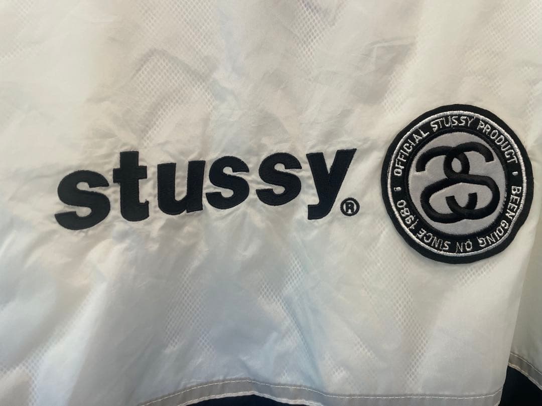 未使用USA製old stussyLセットアップ刺繍ロゴStussySport