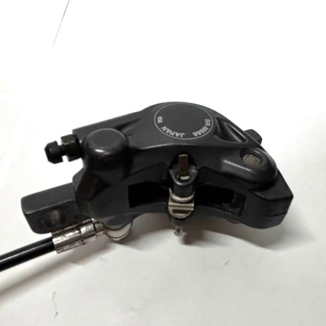 SHIMANO SLX 油圧ディスクブレーキ BR BL-M666 エア抜き済み