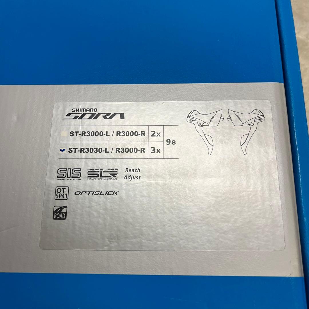 【美品】シマノ　デュアルコントロールレバー　ST-R 3030 3×9S