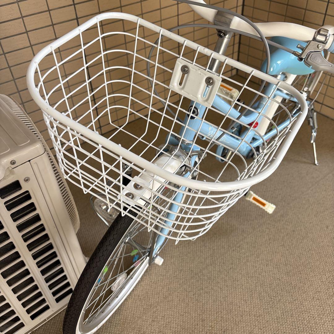 極美品 子供用 自転車　フェミニン オートライト 20インチ　手渡し