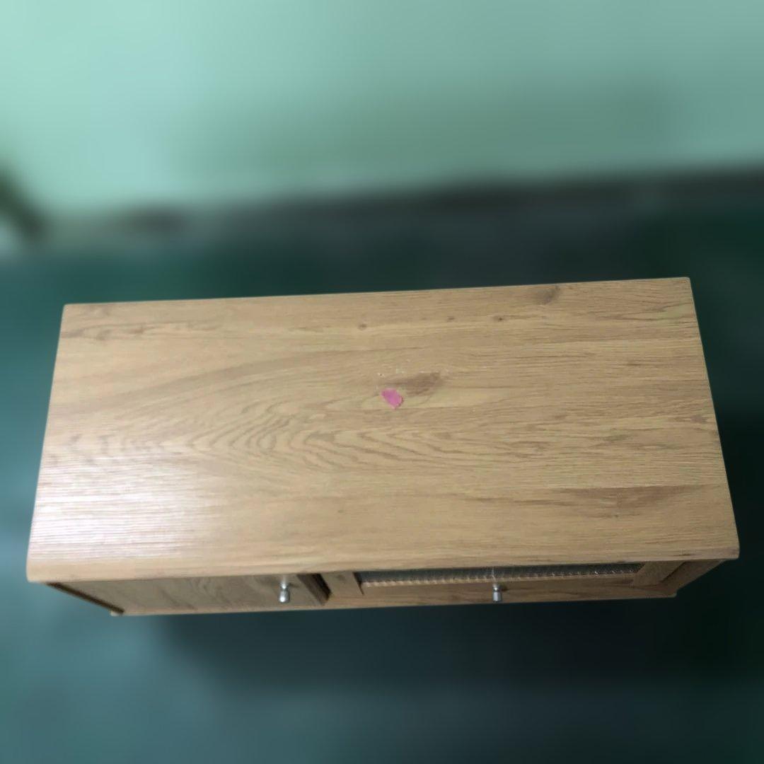 ナチュラルウッド テレビ台 引き出し付き インテリア 家具 テレビ おしゃれ