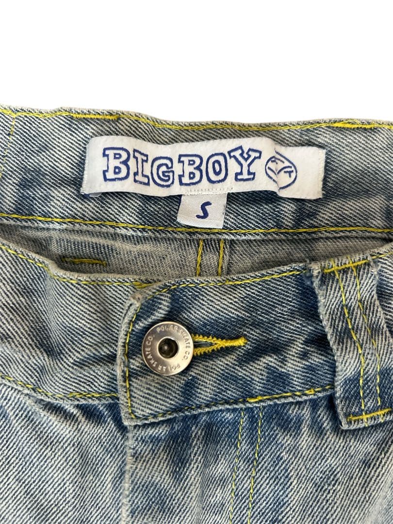 BIGBOY ライトブルー デニムパンツ Sサイズ