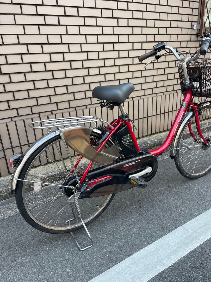 8.9ahパナソニック電動アシスト自転車24インチ